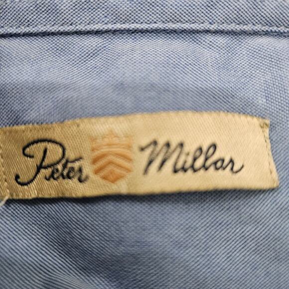 Men's Peter Millar 1//2 Button Up Shirt XXL - Picture 2 of 9